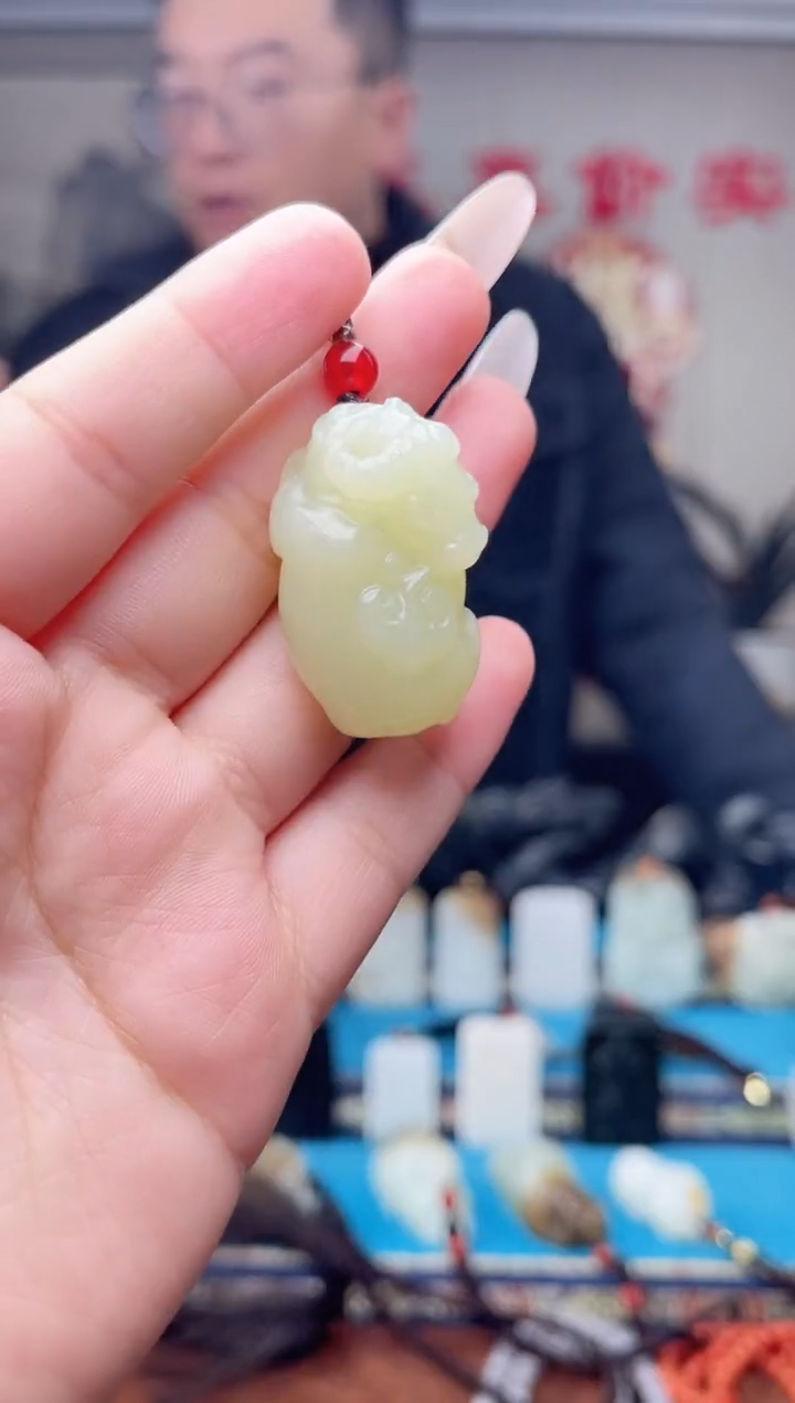 【闪购商品】和田玉挂件未镶嵌1