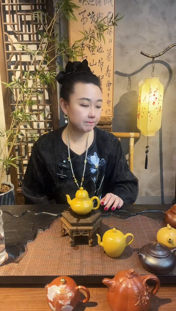 【闪购商品】紫砂茶壶黄金朱泥小品光器思婷