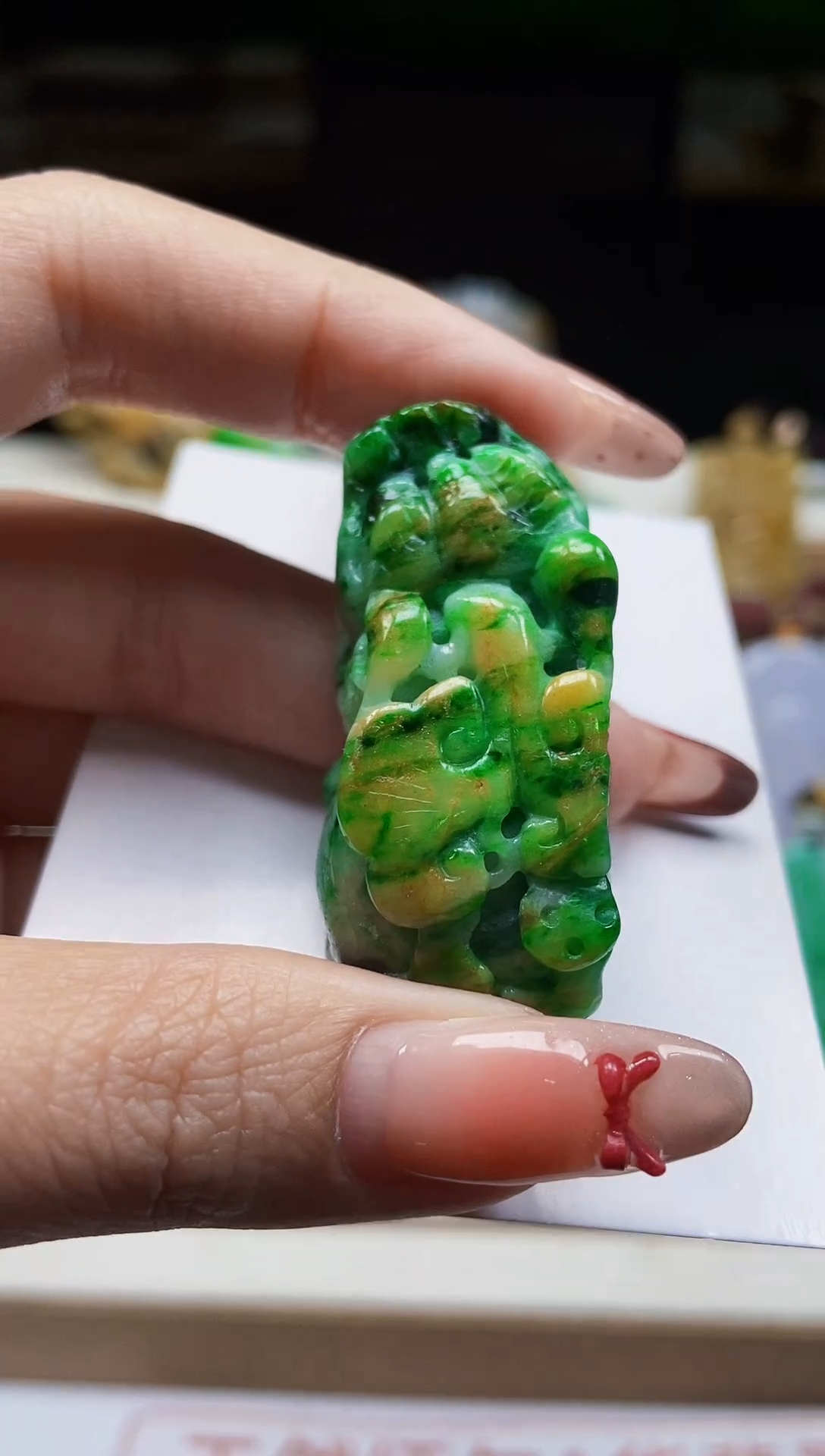 颈饰未镶嵌翡翠好*1