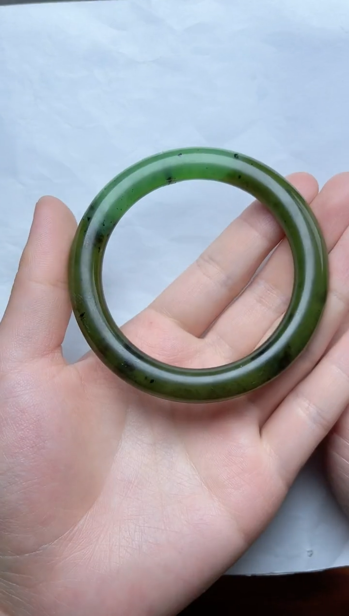 【闪购商品】和田玉未镶嵌手镯59/60圈口06