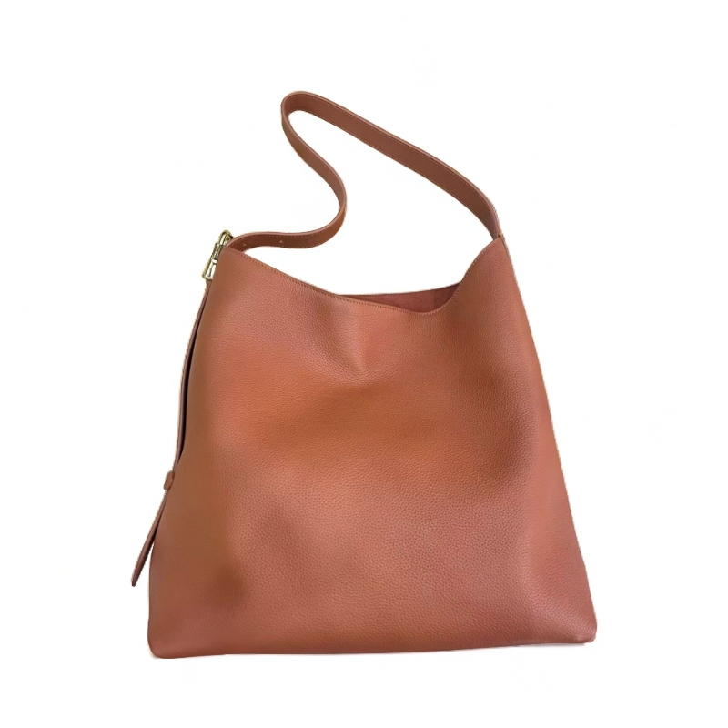 Laugh Queen手工打造真皮女士新款包 10726 金棕色 兰子