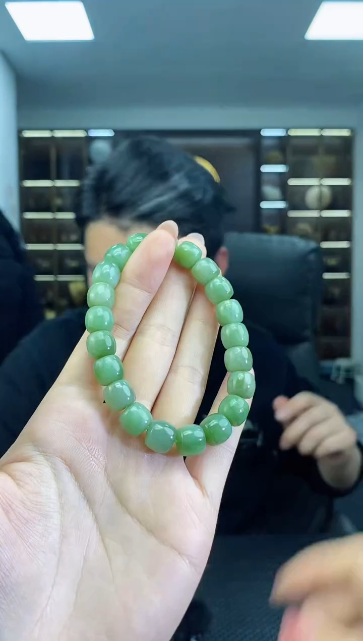 【闪购商品】和田玉手串未镶嵌卡10清货4