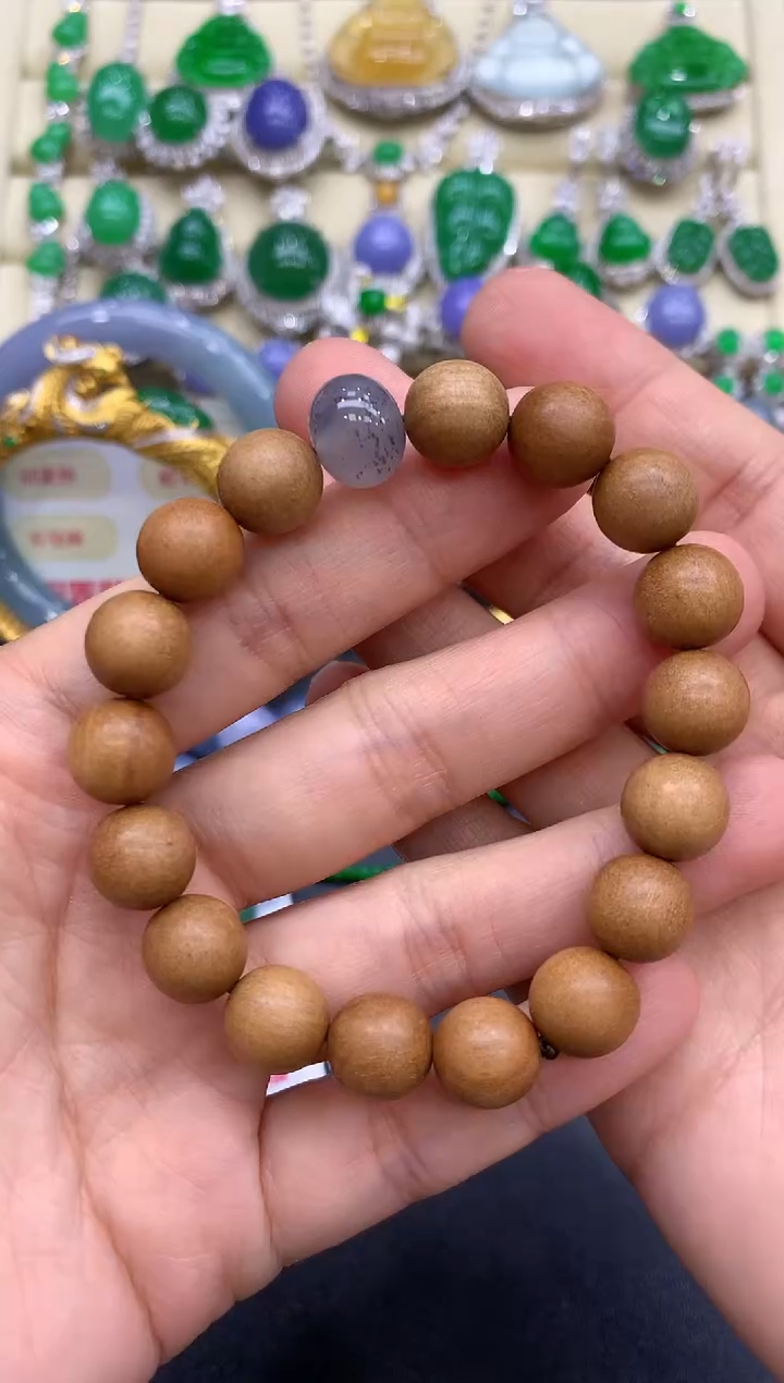 未镶嵌手链翡翠375-中国好珍宝