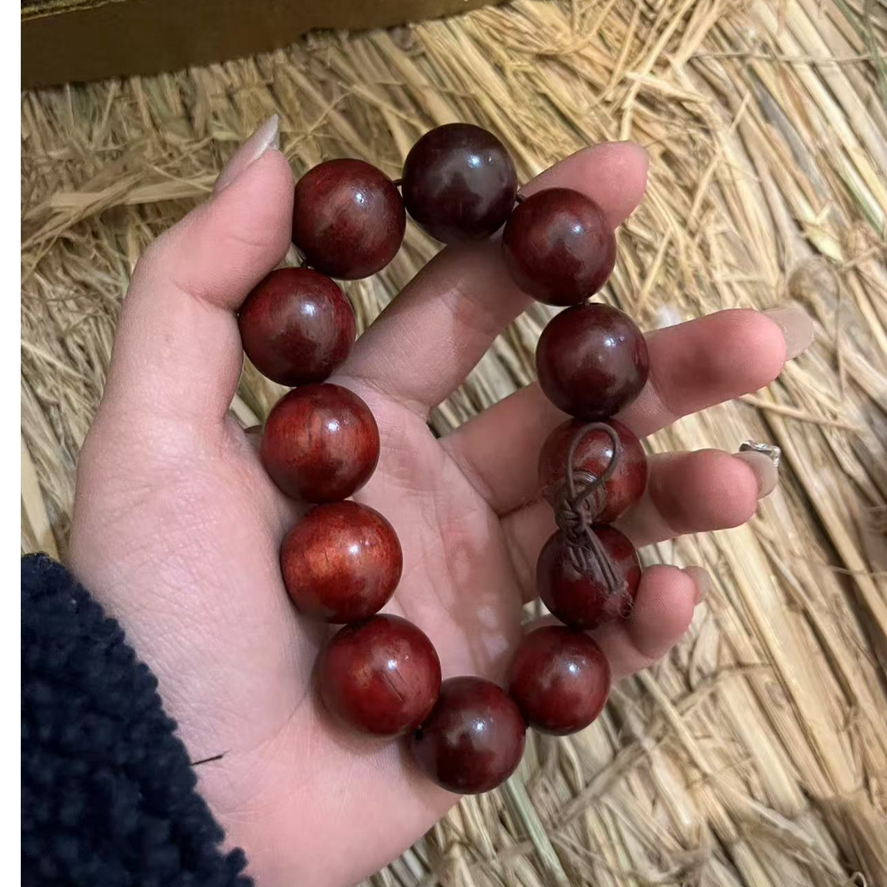 家居摆件 红木串 工艺摆件