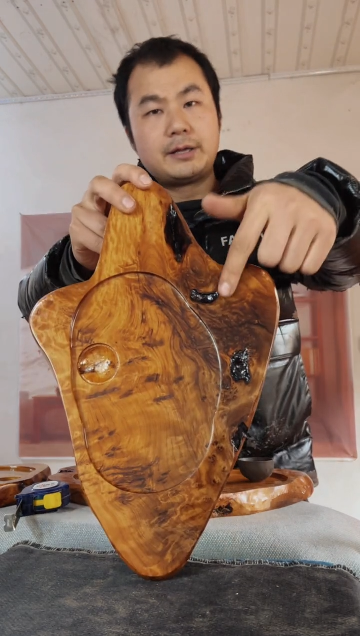 【闪购商品】木木雕茶盘不含配件 截图为准 58