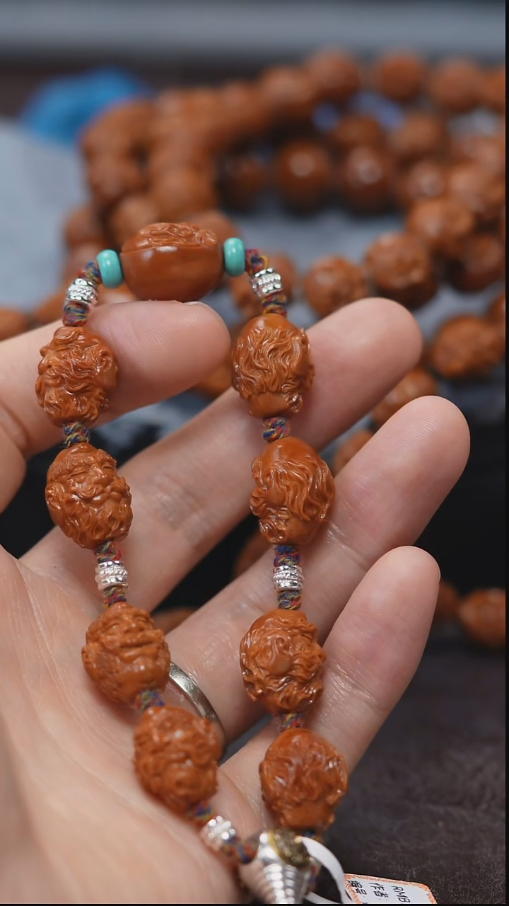 手串/手链橄榄核小***黑橄榄核手串