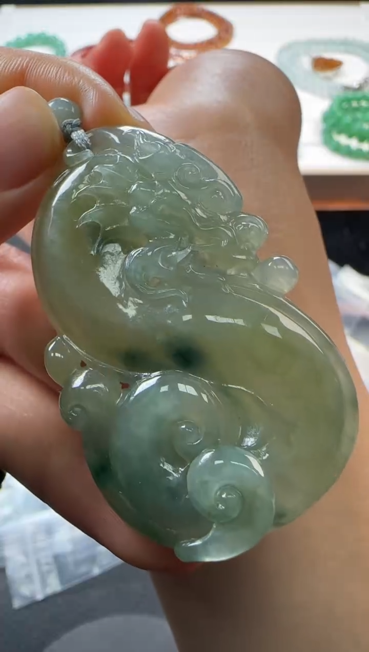 【闪购商品】翡翠颈饰未镶嵌不退不换 无鉴赏期