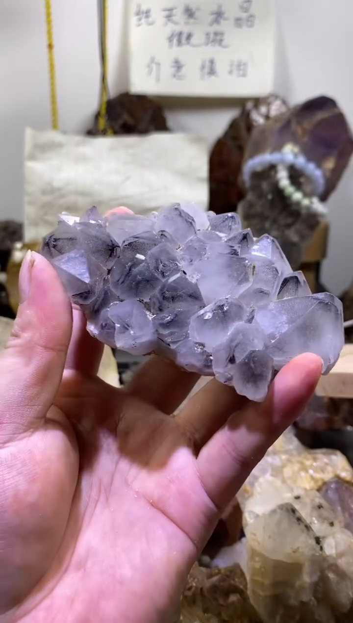 未镶嵌珠宝半成品水晶38号190超七素描花园