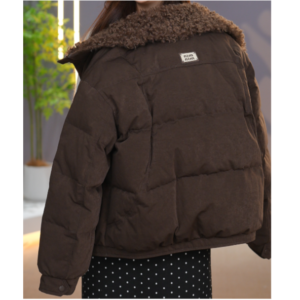 复古时尚气质百搭厚款羽绒服2025冬季新款宽松舒适保暖外套