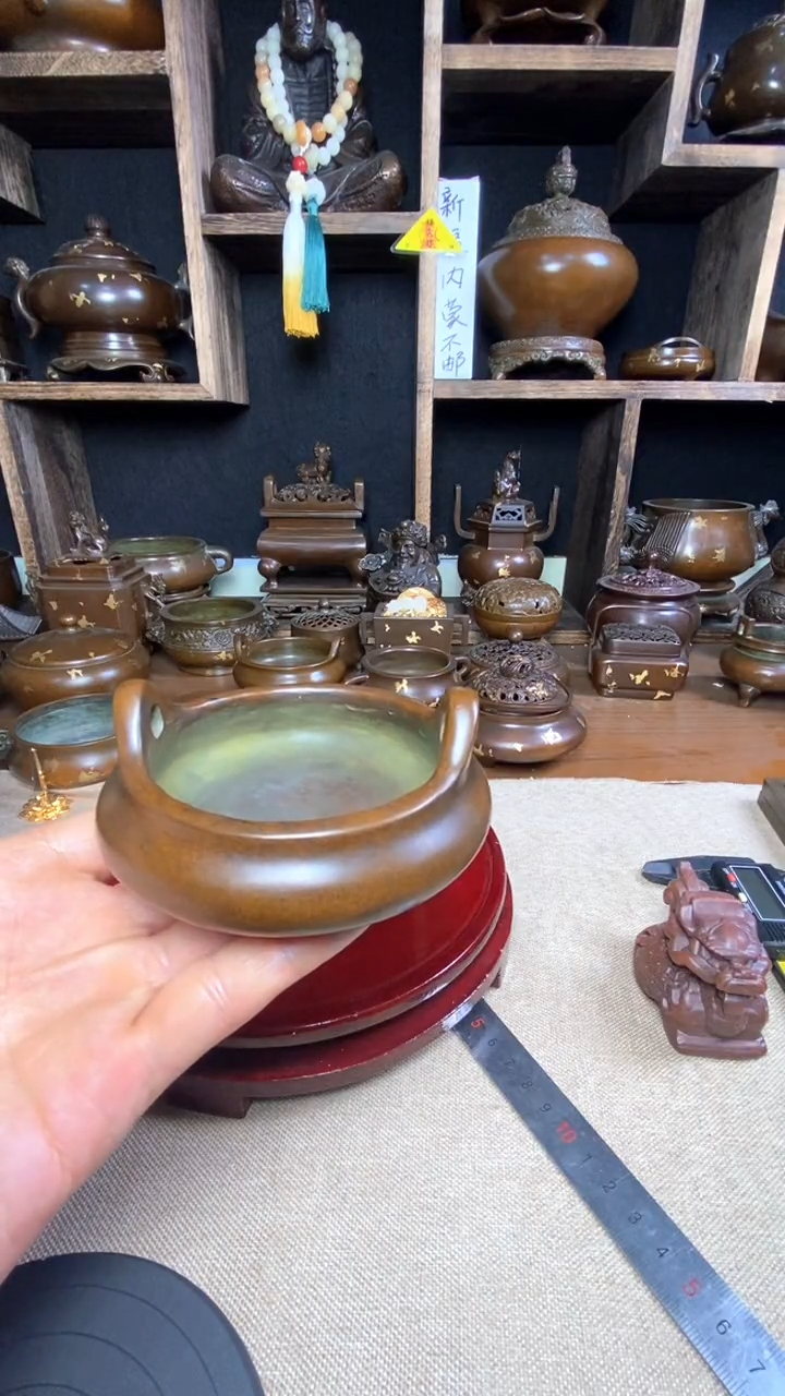 【闪购商品】纯铜 精品铜 摆件熏香炉/摆件