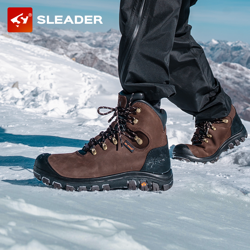斯立德户外中帮耐磨防滑徒步专业户外徒步登山鞋登山鞋户外徒步鞋