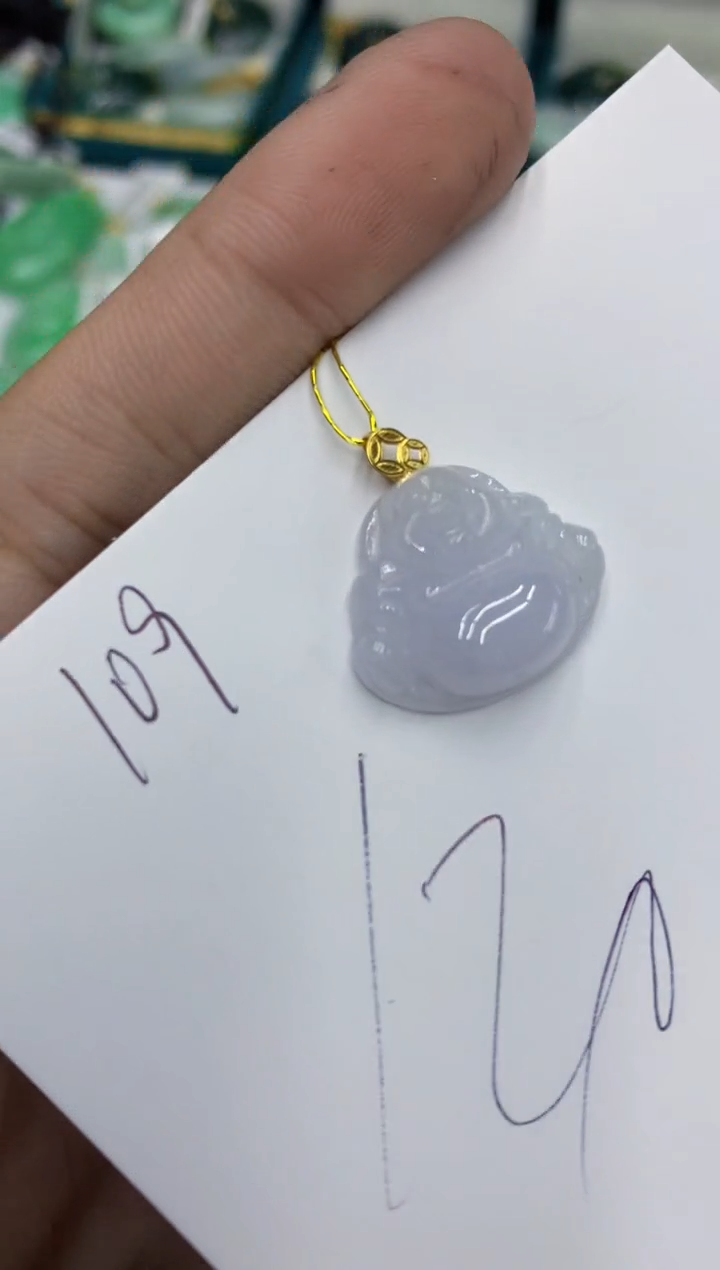 【闪购商品】翡翠颈饰18K金镶嵌号链接11111111