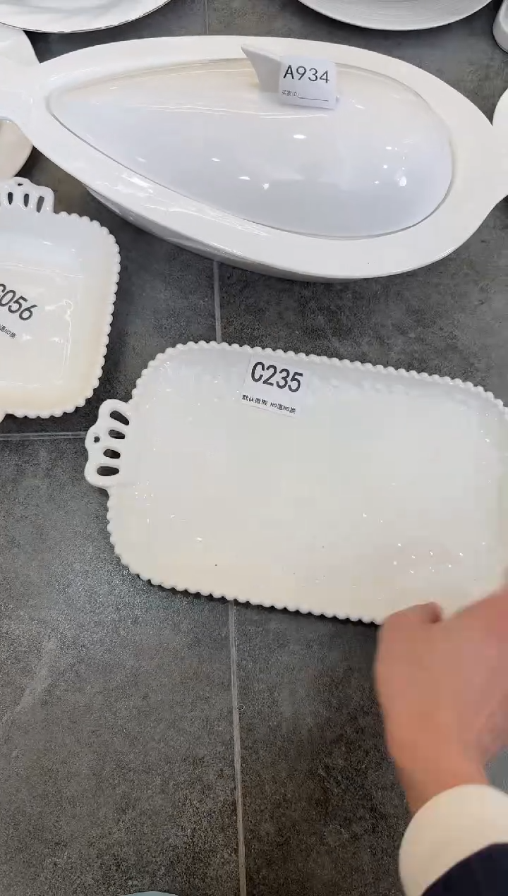 摆件陶C235   库存微瑕陶瓷餐具