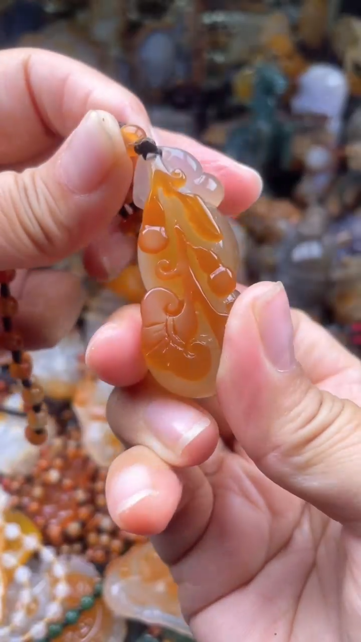 【闪购商品】玛瑙/玉髓颈饰未镶嵌AA