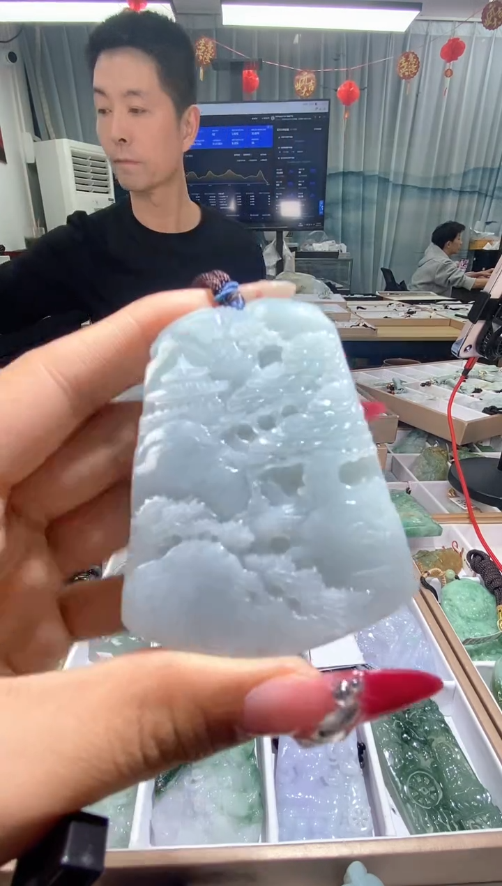 【闪购商品】翡翠颈饰未镶嵌天然缅甸翡翠A货未镶嵌