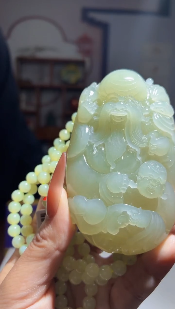 定制和田玉LS0102057和田玉（多样性发其一）