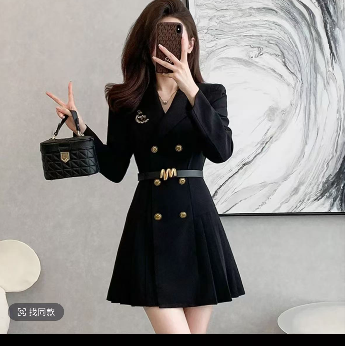 （小F）显瘦显瘦气连衣裙