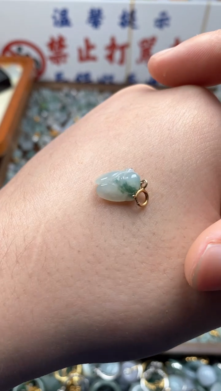 【闪购商品】翡翠颈饰未镶嵌哥哥