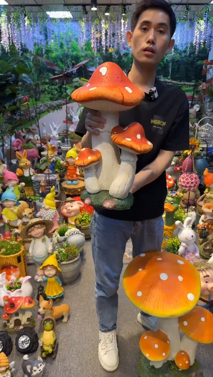 无花朵花园庭院摆件&00&