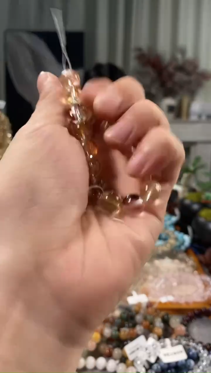 未镶嵌手链水晶胶花