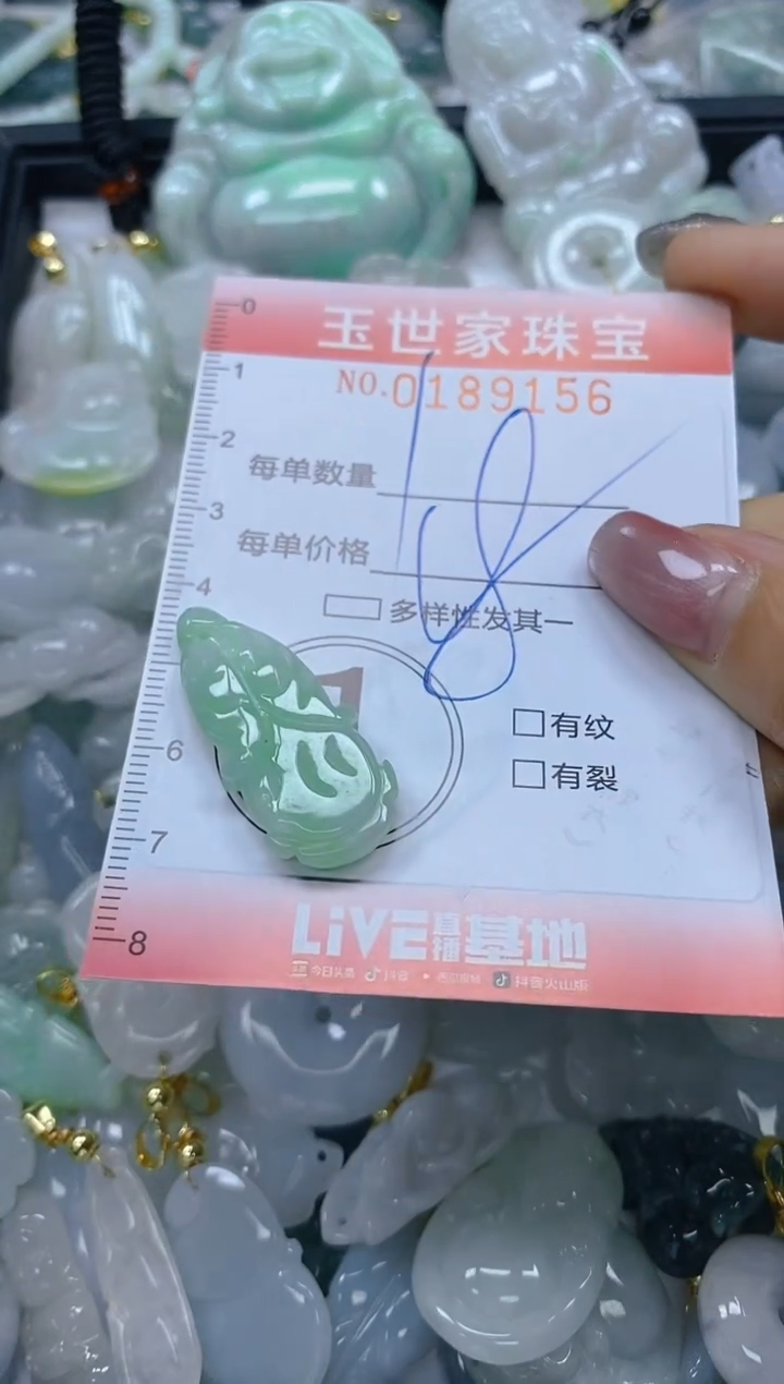 【闪购商品】翡翠颈饰未镶嵌闪购0189156