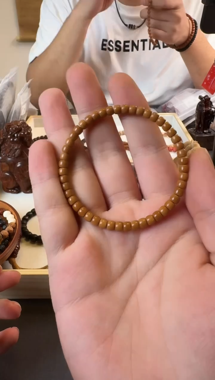 橄榄核手串/手链核尖无相4.7mm手串