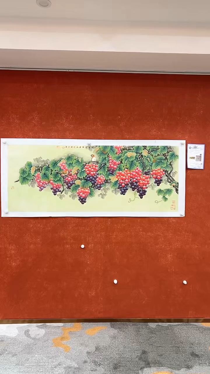 【闪购商品】国画3.9-黄春香-6尺-手绘072