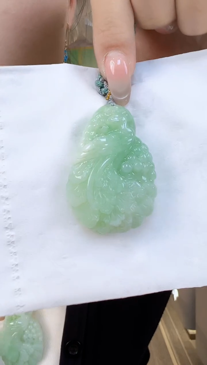 吊坠(不含链)未镶嵌翡翠凤凰