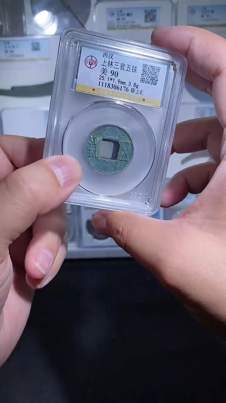 铜宝泉收藏上林三官WZ 一枚