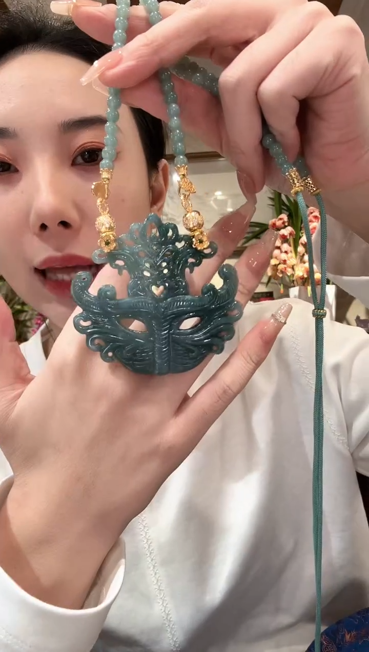 【闪购商品】翡翠颈饰未镶嵌国风