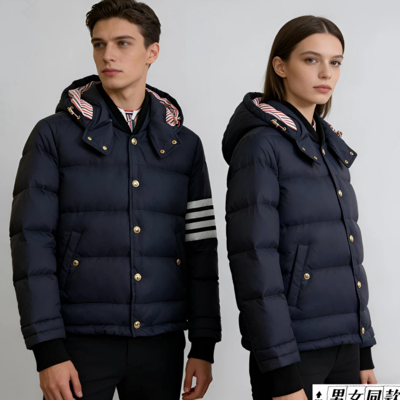 冬季T家风男女款可拆卸帽鸭绒填充脱帽款10