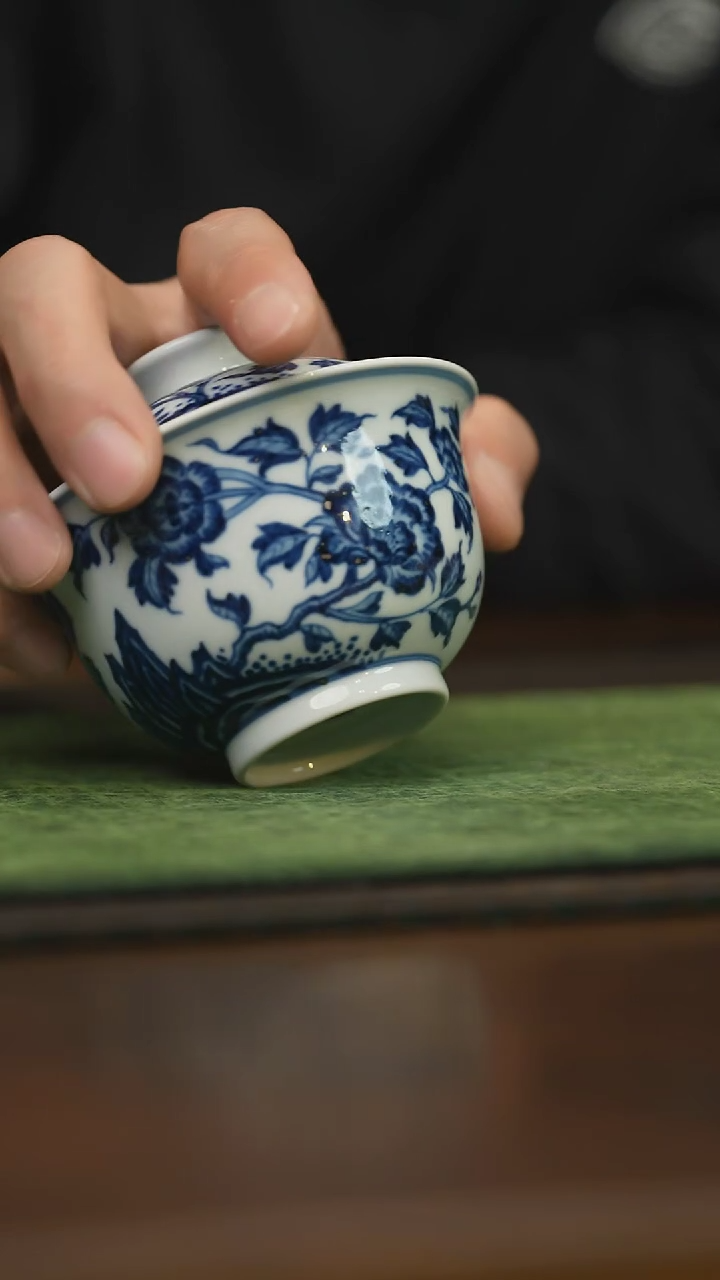 【闪购商品】杯柴窑青花破价福利