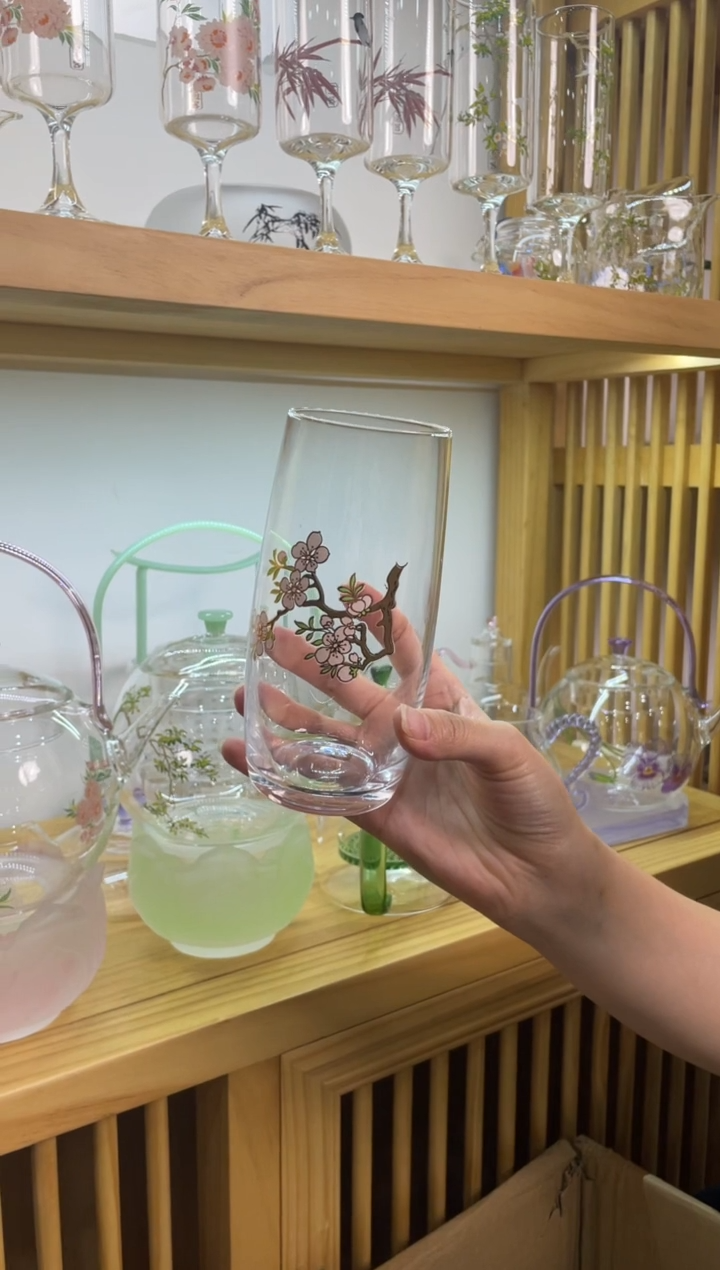 梅花绿茶杯矮啊啊啊