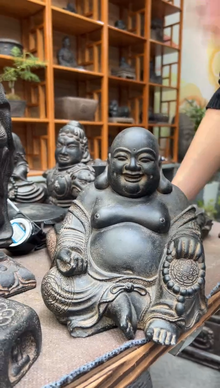 陶土【火山泥】大肚佛