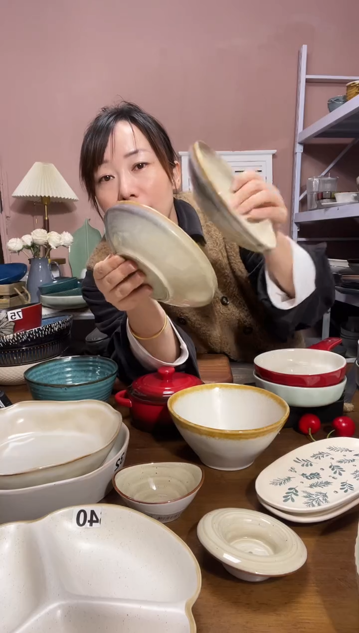 瓷微瑕（2个装）韩式宽口碗
