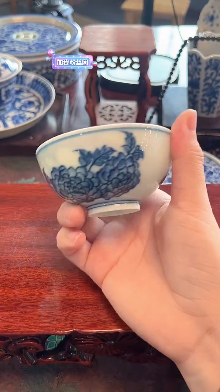 镹曰手工手绘柴窑茶具孤品
