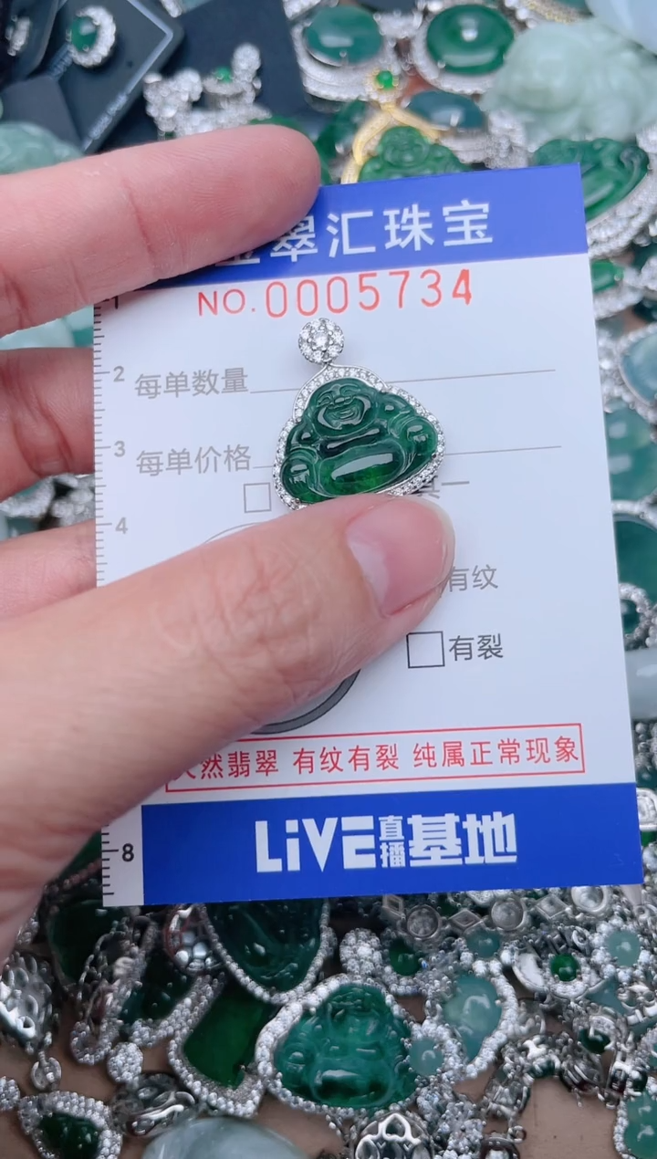 【闪购商品】翡翠颈饰未镶嵌5734.....1