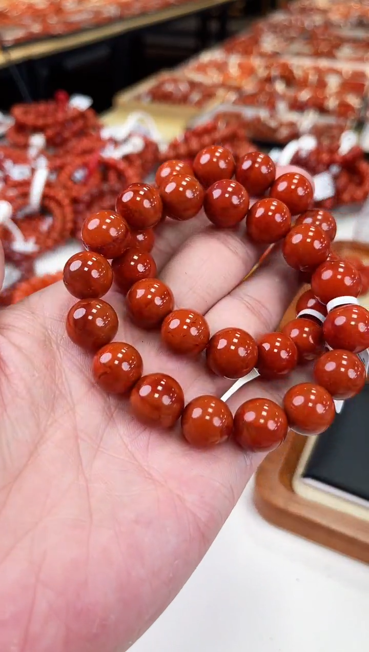 【闪购商品】南红玛瑙瓦西手串13+未镶嵌（多样式发其一）