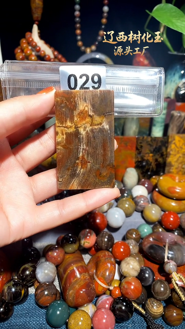 未镶嵌-硅化玉天然北票硅化玉吊坠