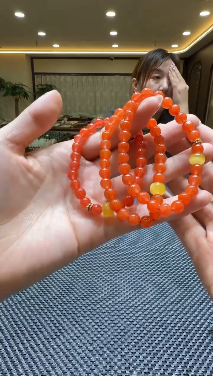 未镶嵌颈饰玛瑙/玉髓手串（多样性发一）