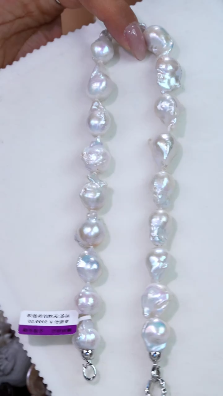 未镶嵌淡水珍珠项链803定制 