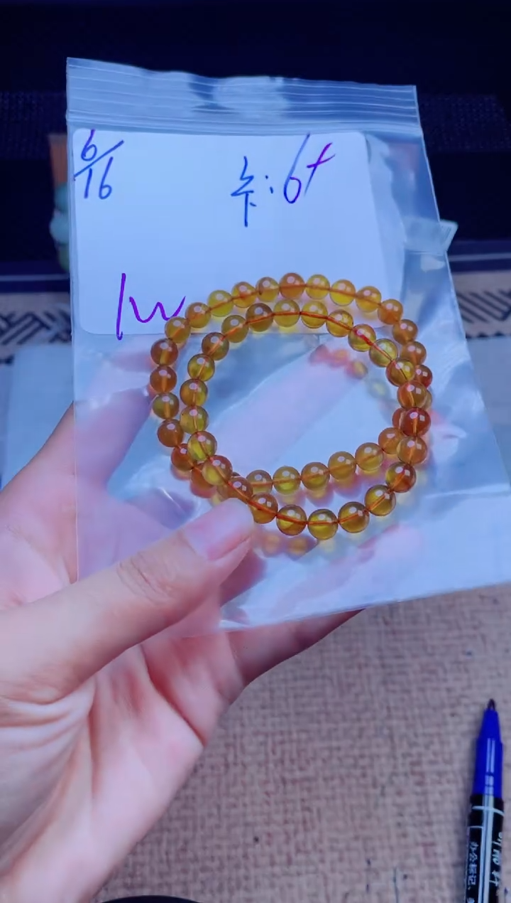 未镶嵌琥珀手链琥珀多样性发货