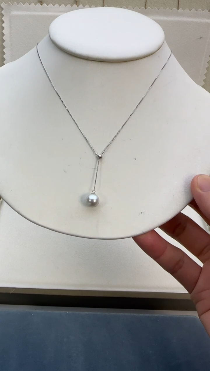 【闪购商品】海水珍珠颈饰18K金镶嵌8-9