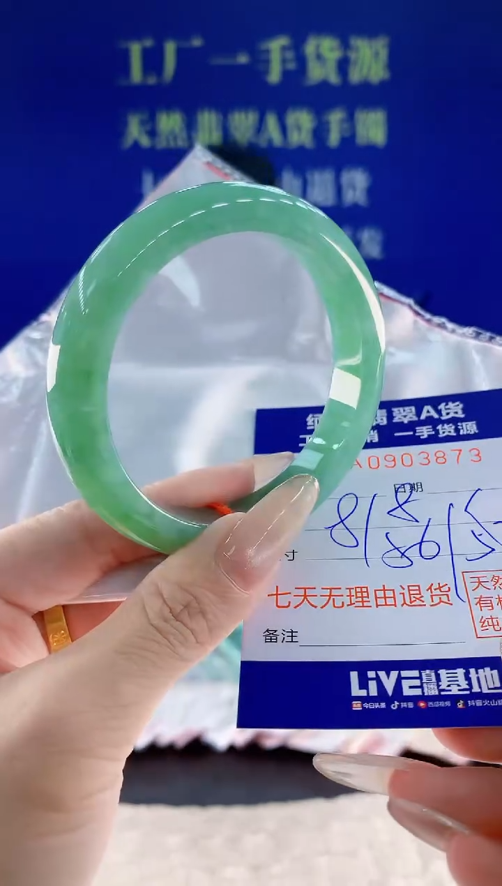 未镶嵌手镯翡翠79