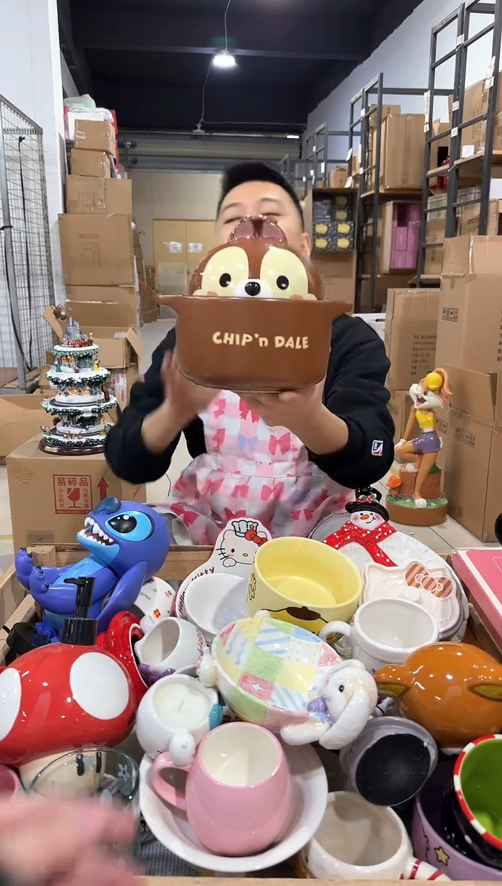 瓷片原盒奇奇砂锅