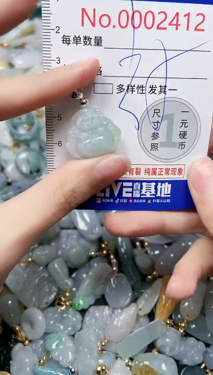 【闪购商品】翡翠颈饰未镶嵌闪购00002412