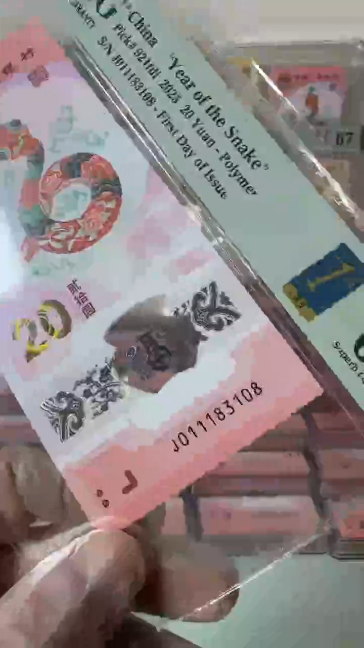 【闪购商品】塑料011183108蛇钞单张