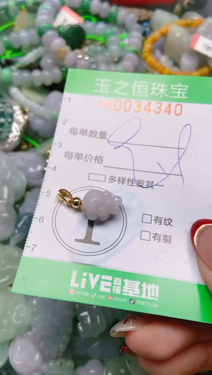 【闪购商品】翡翠颈饰未镶嵌闪购0034340