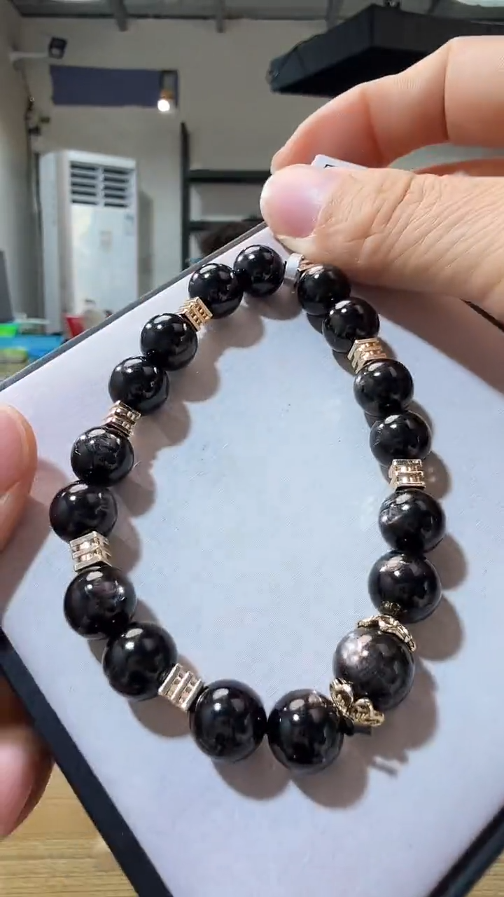 未镶嵌辉石手链优0911 约9mm