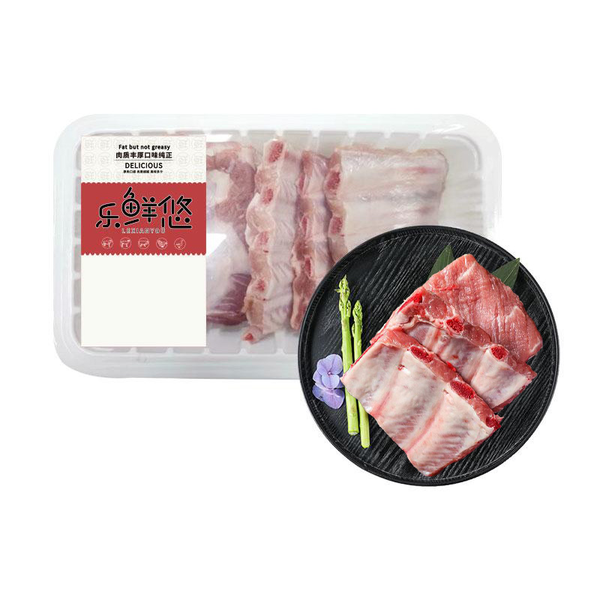 乐鲜悠鲜猪肋排 500g